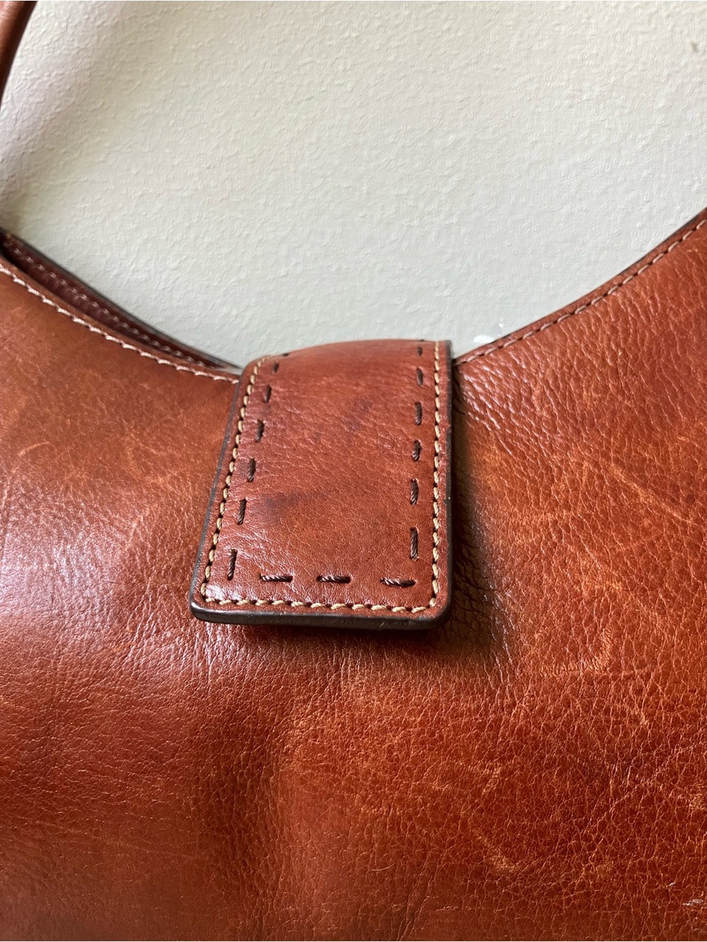 Fossil | Sedona Vintage 90's Leather MCM Small Shoulder Bag - Picture 4 of 11